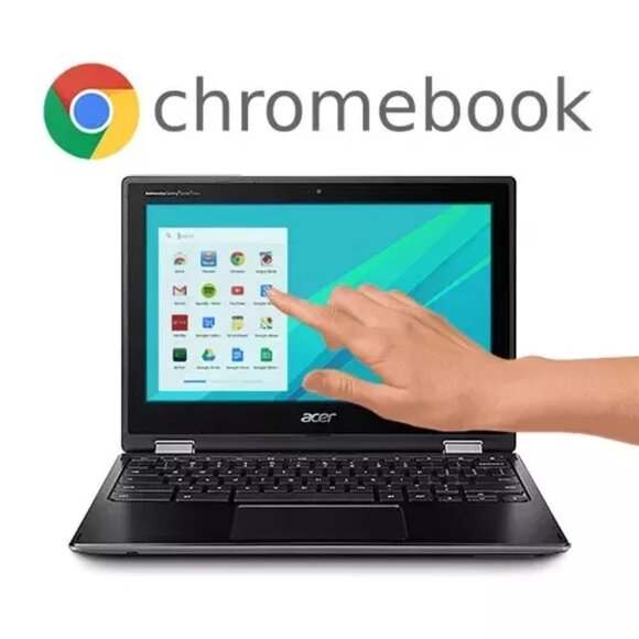 ACER 2-IN-1 R752 11.6" CHROME SPIN 511 LAPTOP ZOOM MEETING CONFERENCE TOOLS SET
